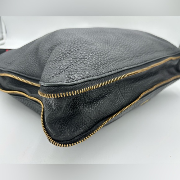 FOSSIL Pebbled Leather Expandable Covertible Crossbody Shoulder Bag - Picture 8 of 16